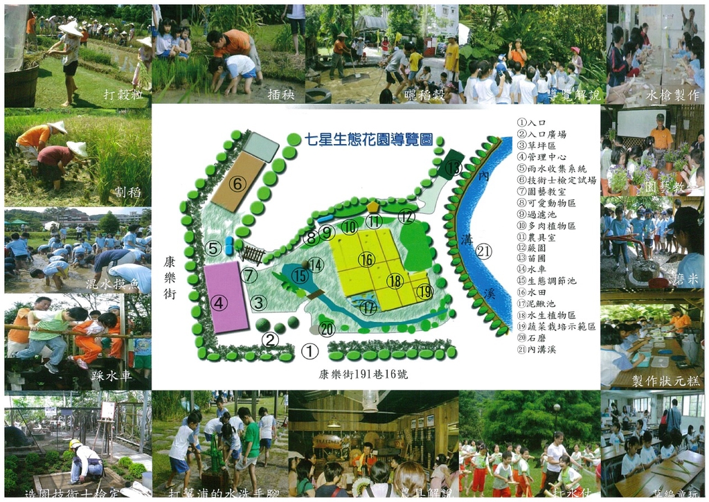 生態園平面圖